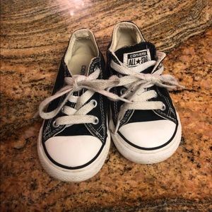 Toddler Black Converse